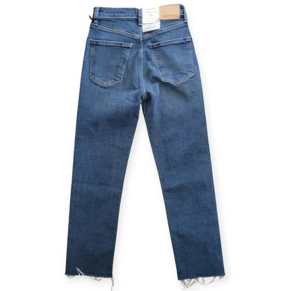 Citizens of Humanity Daphne Cropped High Rise Stovepipe Jeans - Picture 4 of 11